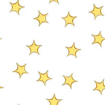 Pattern sparkle star cartoon vector イラスト素材