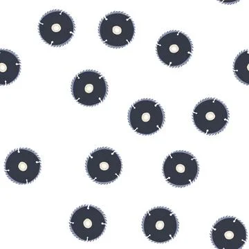 Pattern speed circular saw blade cartoon vector Stockillustratie