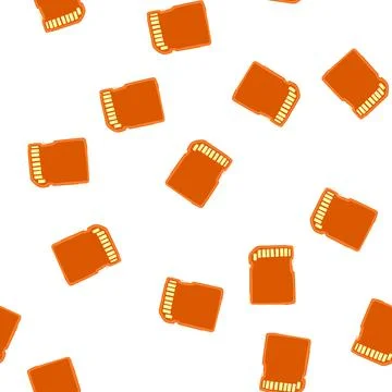 Pattern speed sd card cartoon vector Stock Illustration