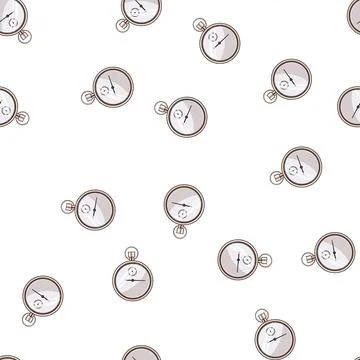 Pattern speed stopwatch cartoon vector イラスト素材
