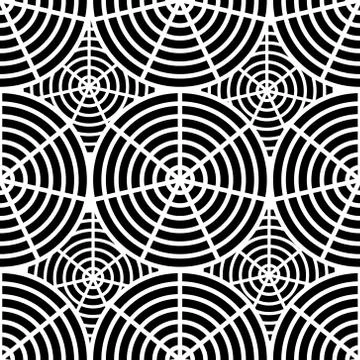 Pattern of the spider web.Design for Halloween Illustrazione stock