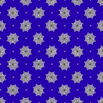 The pattern of the spider web.Design for Halloween Illustrazione stock