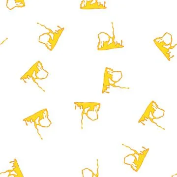 Pattern spill dripping oil stain cartoon vector Stock Illustration