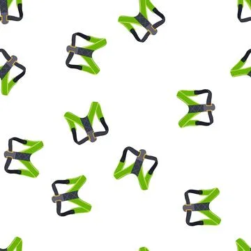 Pattern spine back posture corrector cartoon vector イラスト素材