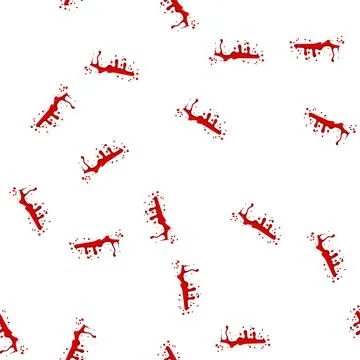 Pattern splash blood splatter cartoon vector Ilustración de archivo