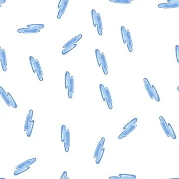 Pattern splash puddle cartoon vector 스톡 일러스트