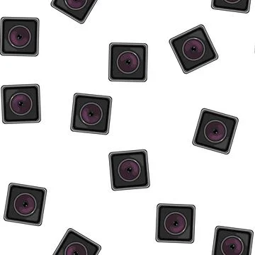 Pattern sport action camera cartoon vector Stock Illustration