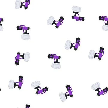 Pattern spray paint sprayer cartoon vector Stock Illustration