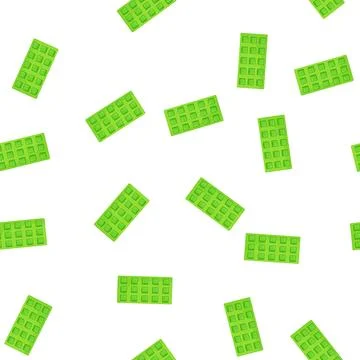 Pattern square ice cube tray color icon vector Stock Illustration