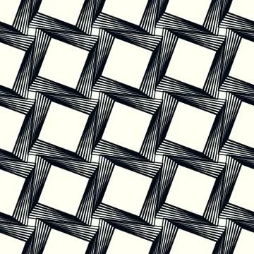 Pattern with square print, seamlessly repeatable background Stock Illustration
