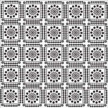 Pattern of squares Stock Illustration