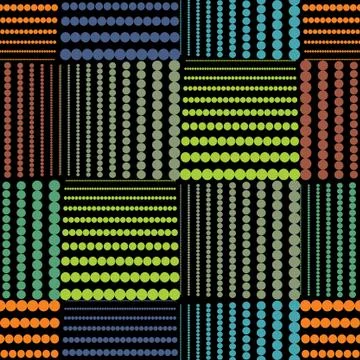 Pattern of squares Stock Illustration