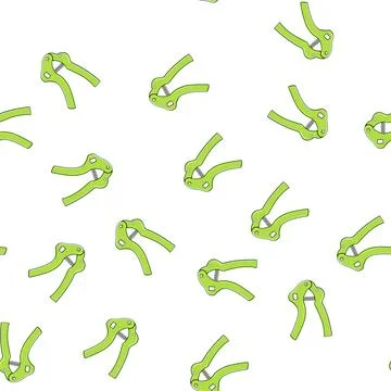 Pattern squeeze expander hand cartoon vector Stock Illustration