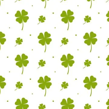 Pattern for St. Patrick's Day. Saint patrick background vector illustration Stock Illustration