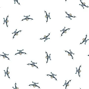 Pattern stability balance scale cartoon vector Illustrazione stock