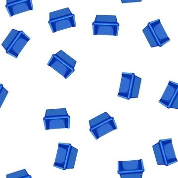Pattern stack plastic crate cartoon vector 스톡 일러스트