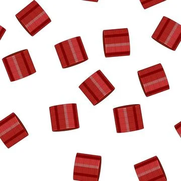 Pattern Stack of red indian traditional churi bangles Stock Illustration
