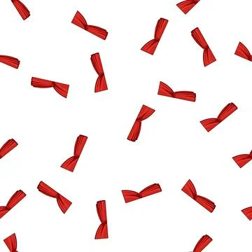Pattern stage red curtain cartoon vector Stock Illustration
