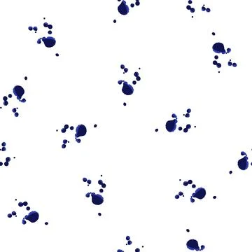 Pattern stain ballpoint pen splatter cartoon vector Stock Illustration