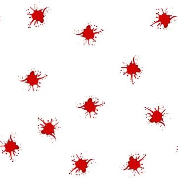 Pattern stain blood splatter cartoon vector Ilustración de archivo