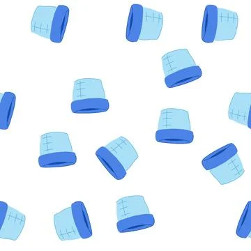 Pattern stainless food storage container baby cartoon vector Illustrazione stock