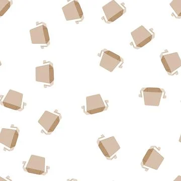 Pattern stainless reusable coffee filter cartoon vector Illustrazione stock