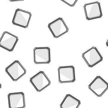 Pattern Stainless steel cabinet knob on white background 스톡 일러스트