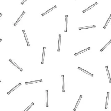 Pattern Stainless steel drawer handle for furniture design Stock Illustration