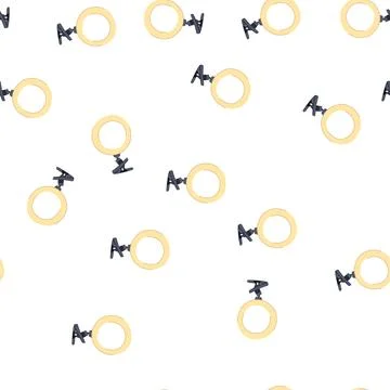Pattern stand light ring cartoon vector 스톡 일러스트