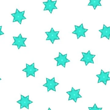 Pattern star of david symbol on a white background イラスト素材