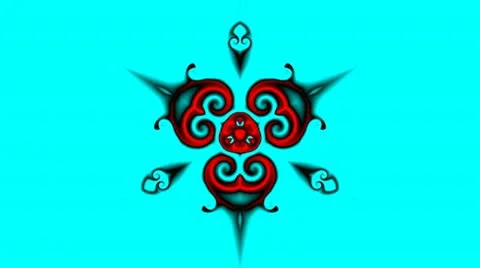 Pattern - a star Stock Footage 20978809