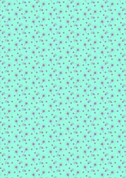 Pattern with stars on a menthol Stock Illustration