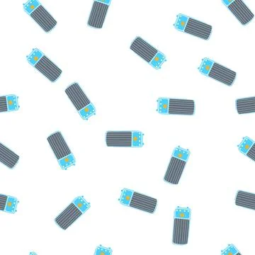 Pattern steam humidifier air cartoon vector Stock-Illustration
