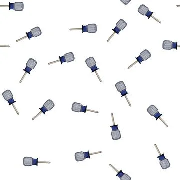 Pattern steel screwdriver tool cartoon vector Stock Illustration