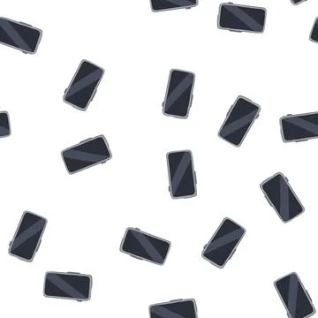 Pattern stemless electronic translator cartoon vector Stock Illustration