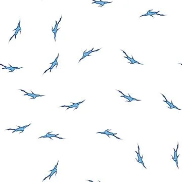 Pattern stemless ice crack cartoon vector Stock Illustration