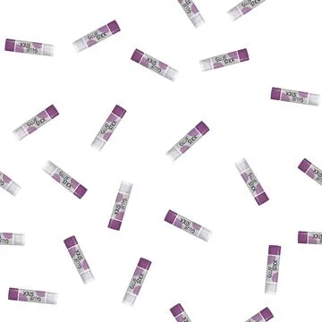Pattern stick glue bottle cartoon vector Stock Illustration