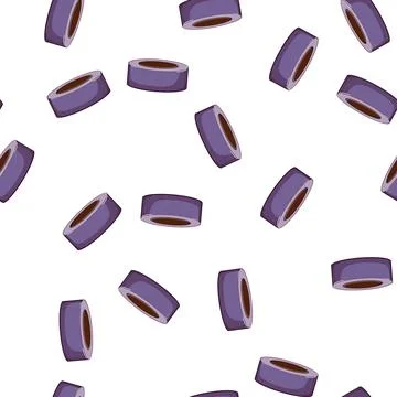 Pattern sticky duct tape cartoon vector Stock Illustration