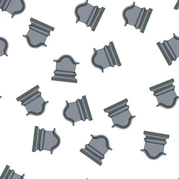 Pattern stone headstone cartoon vector 스톡 일러스트