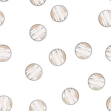 Pattern stone marble coaster cartoon vector Illustrazione stock