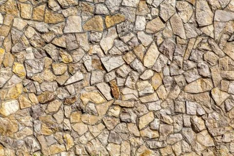 Pattern of stone wall decorative surfaces Stock Photos