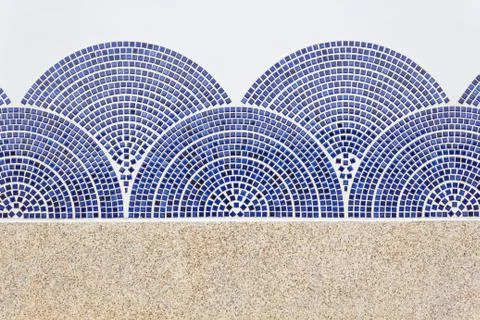 Pattern of stone wall Stock Photos