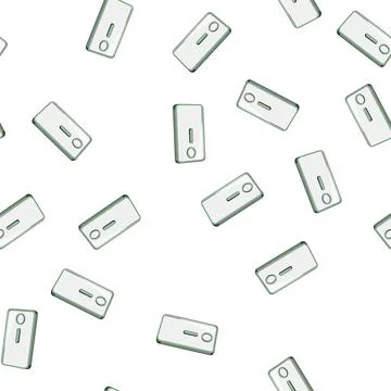 Pattern store phone box cartoon vector Stock Illustration