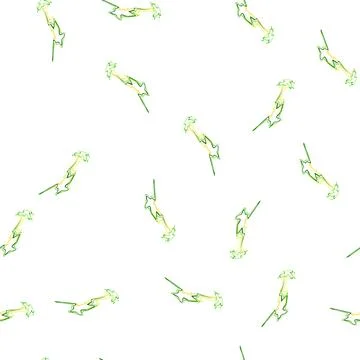 Pattern storm lightning effect cartoon vector Stock Illustration