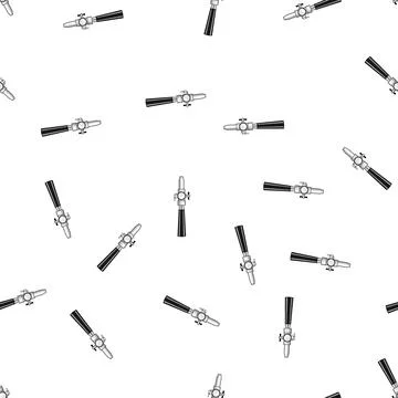 Pattern stout beer tap cartoon vector Stock Illustration