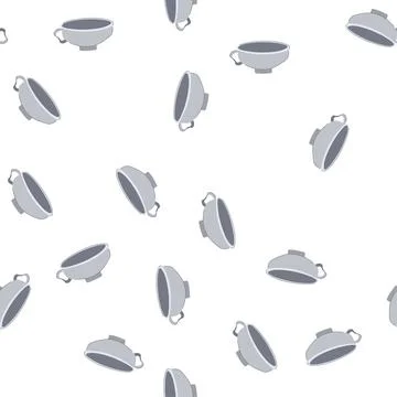 Pattern strategy funnel cartoon vector Stock Illustration