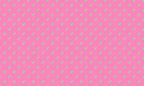 Pattern of strawberries on pink background for design Stock Illustration
