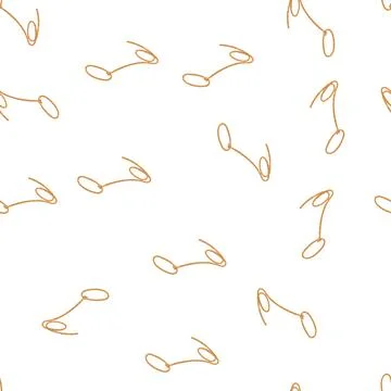 Pattern string lasso cartoon vector Stock Illustration