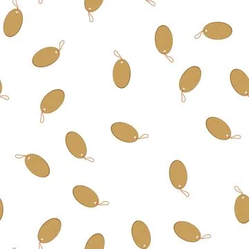 Pattern string paper tag cartoon vector sign color 스톡 일러스트
