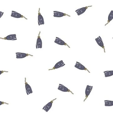 Pattern string tassel rope cartoon vector Stock Illustration